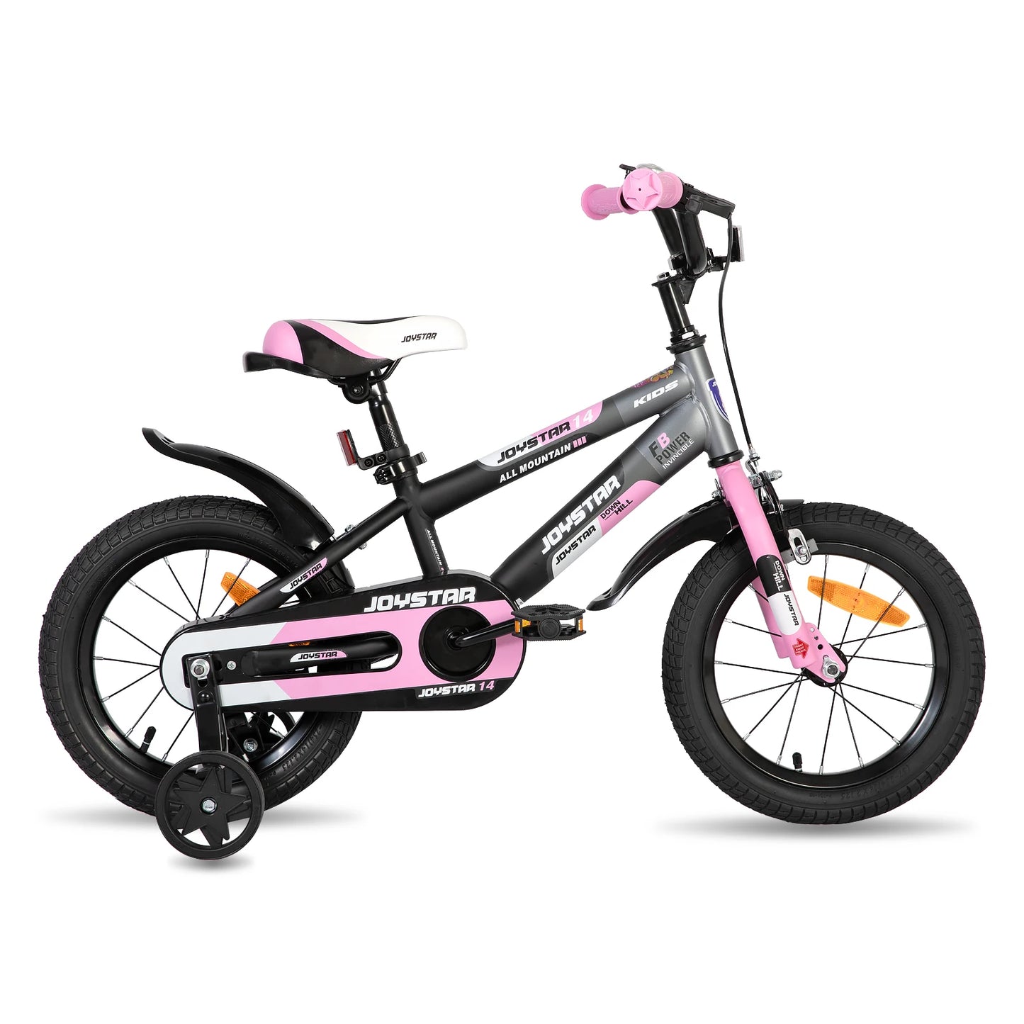 JOYSTAR Kids Bike With Training Wheels For Ages 3 To 10