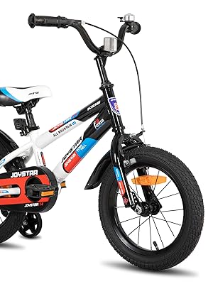 JOYSTAR Kids Bike With Training Wheels For Ages 3 To 10