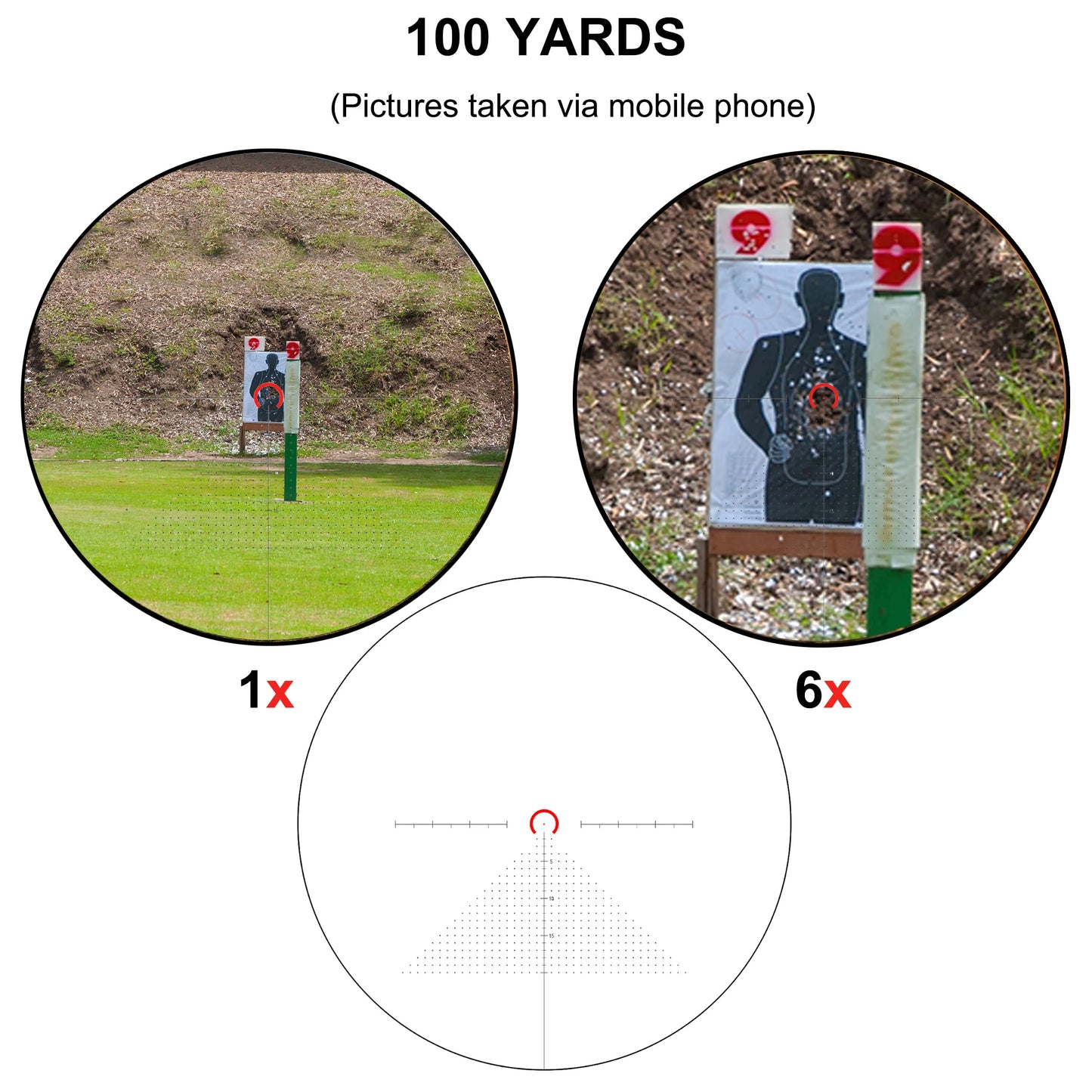 Vector Optics S6 1-6x24 SFP Riflescope With Red Green Illumination