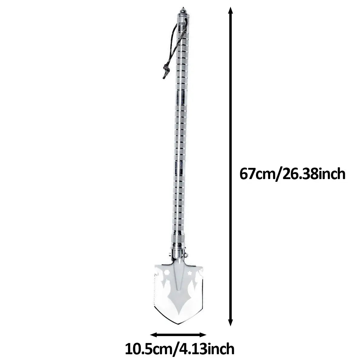 Skywolfeye Multi Tool Folding Military Shovel For Outdoor Survival