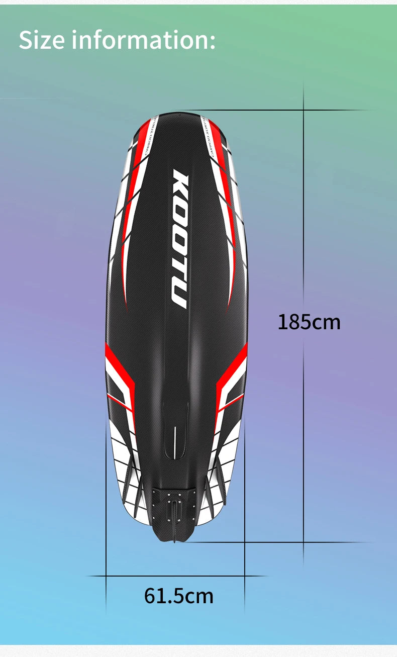 Jet Surfboard Carbon Fiber Gas Powered Surfboard With 109cc Engine For US Shipping