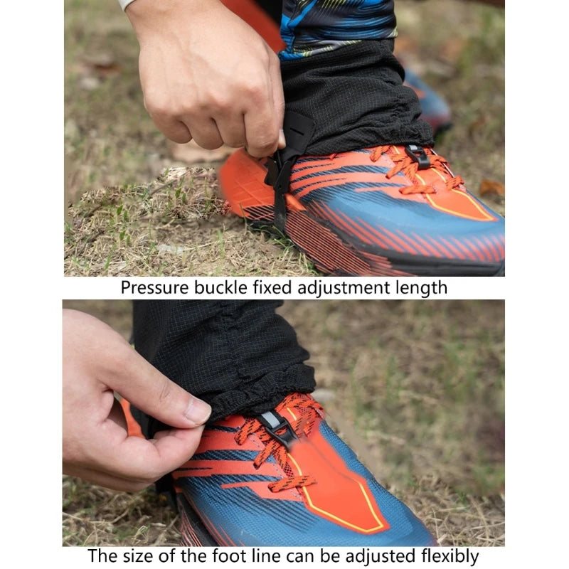 Electric Outdoor Trail Gaiters Low Ankle Waterproof Breathable