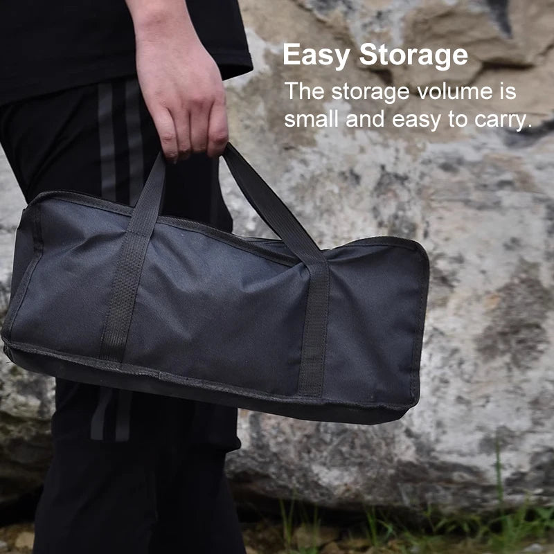 West Tune Folding Camping Table Aluminum Lightweight With Mesh Bag