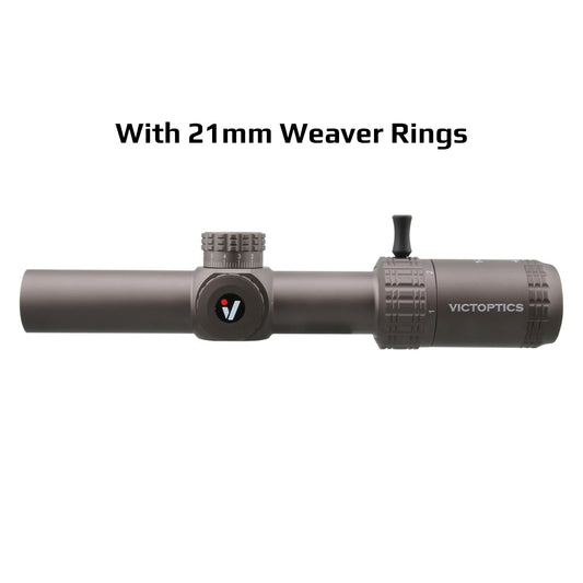 Vector Optics S6 1-6x24 SFP Riflescope With Red Green Illumination