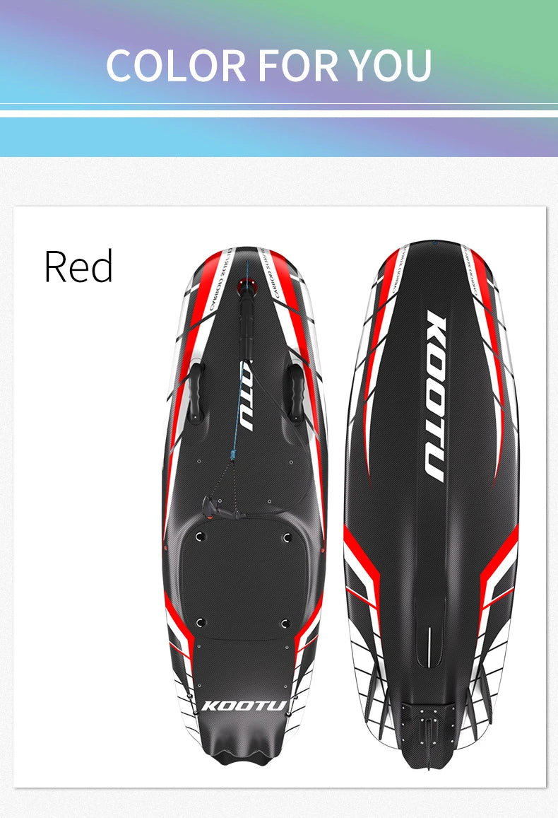 Jet Surfboard Carbon Fiber Gas Powered Surfboard With 109cc Engine For US Shipping