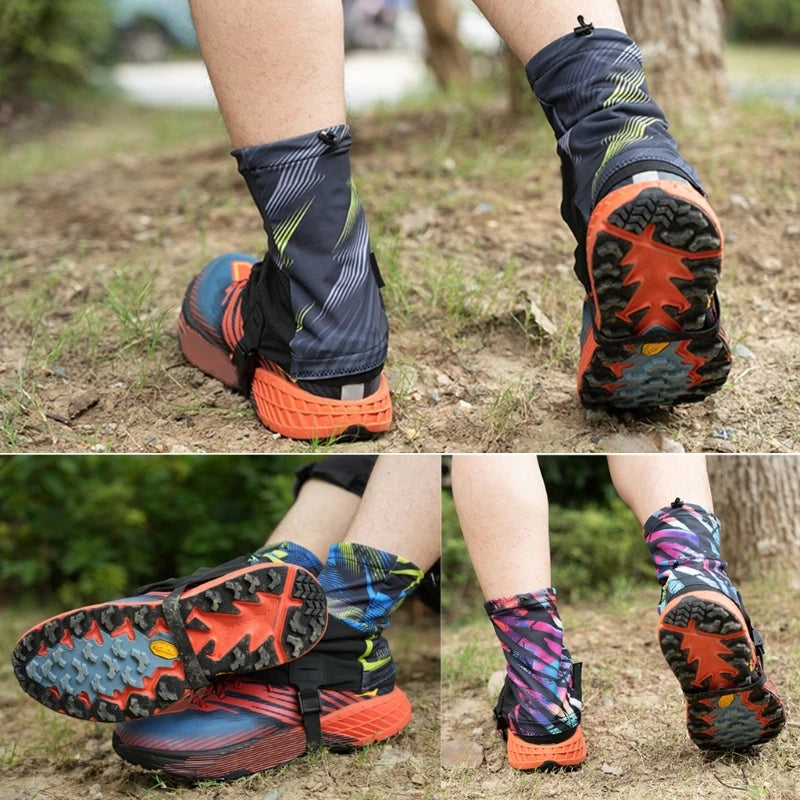 Electric Outdoor Trail Gaiters Low Ankle Waterproof Breathable