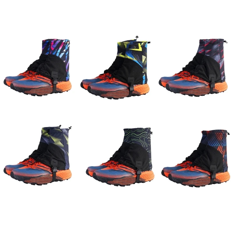 Electric Outdoor Trail Gaiters Low Ankle Waterproof Breathable