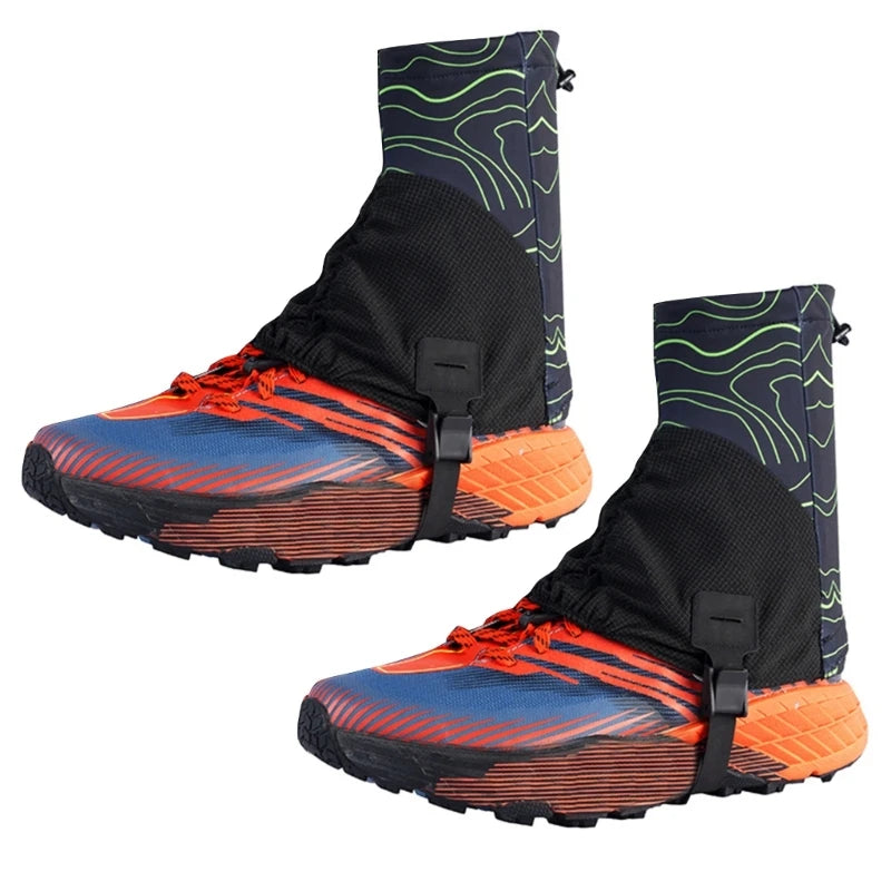 Electric Outdoor Trail Gaiters Low Ankle Waterproof Breathable