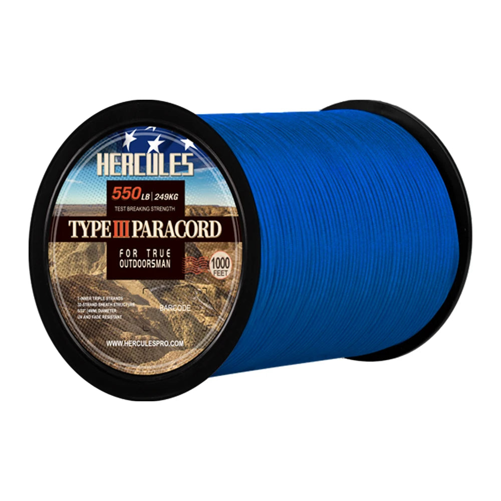 High Concerned Chemical Paracord 7 Core Survival Rope For Camping