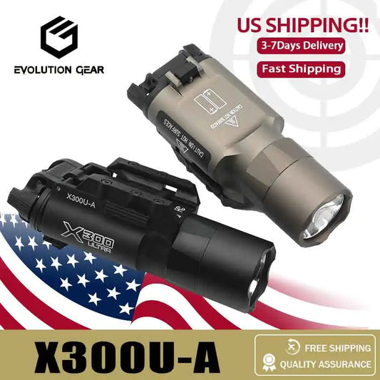 Tactical X300U-A Ultra Pistol Gun Light X300U Weapon Light Constant/Momentary, US STOCK