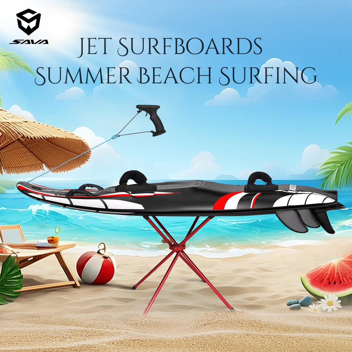 Jet Surfboard Carbon Fiber Gas Powered Surfboard With 109cc Engine For US Shipping