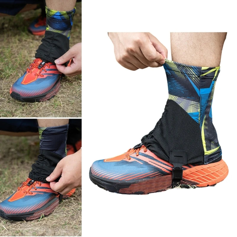 Electric Outdoor Trail Gaiters Low Ankle Waterproof Breathable