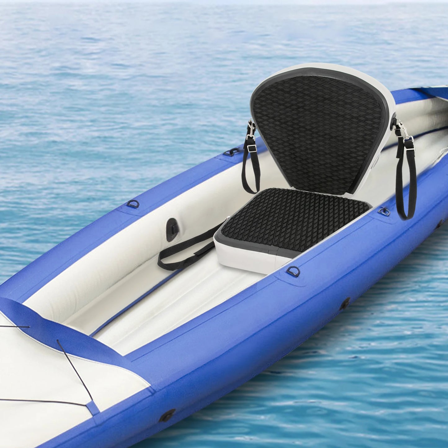 EVA Padded Kayak Seat Kayak Seats Thicken Seat Cushion for Kayak Black New