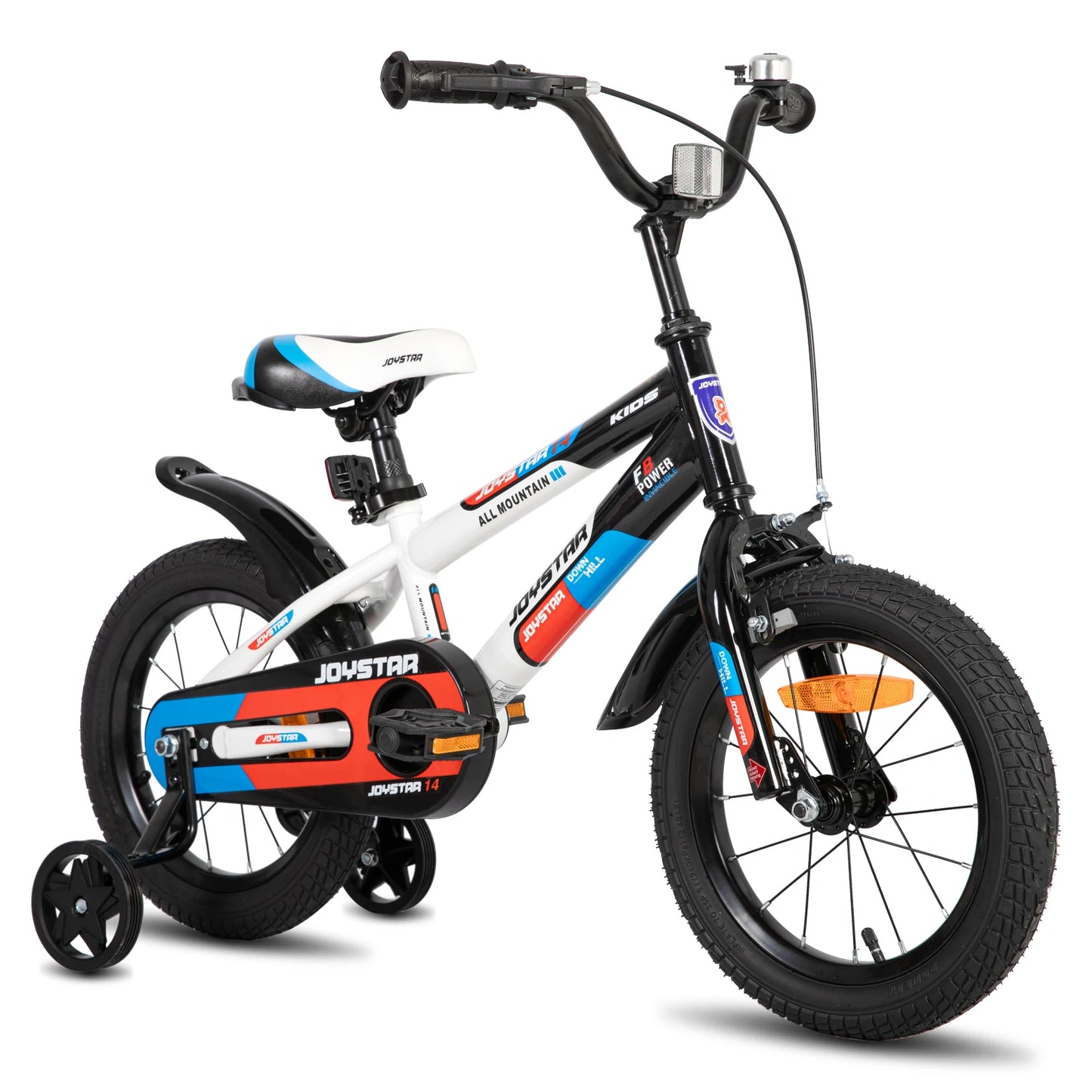 JOYSTAR Kids Bike With Training Wheels For Ages 3 To 10