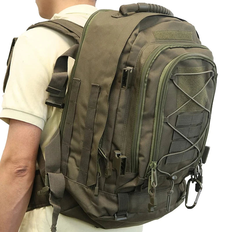 LQARMY Outdoor Tactical Backpack For Hiking And Camping