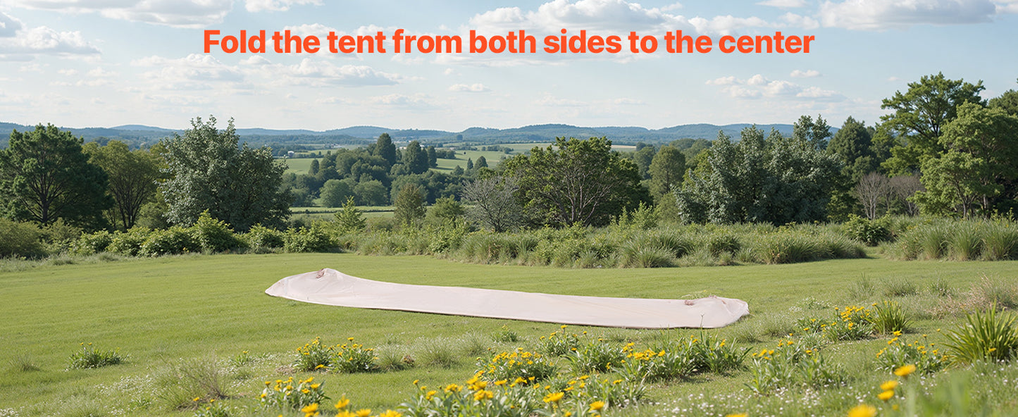 SucceBuy Inflatable Camping Tent With Hand Pump And Bag